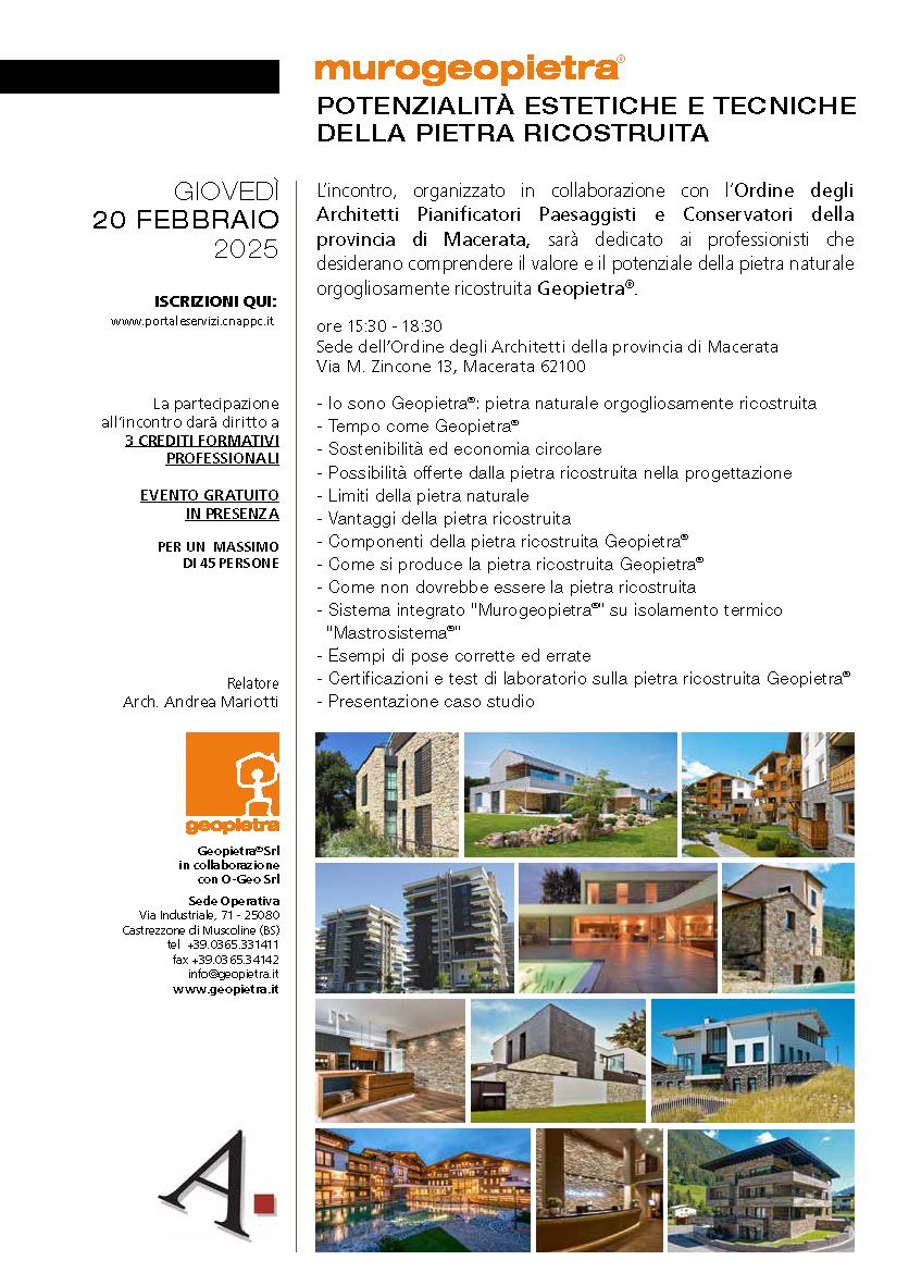 Corso architetti Macerata